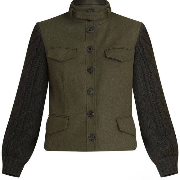 Veronica Beard Jackets & Coats Veronica Beard Arshia Mixed Media